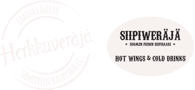 Herkkuveräjän pyöreä logo